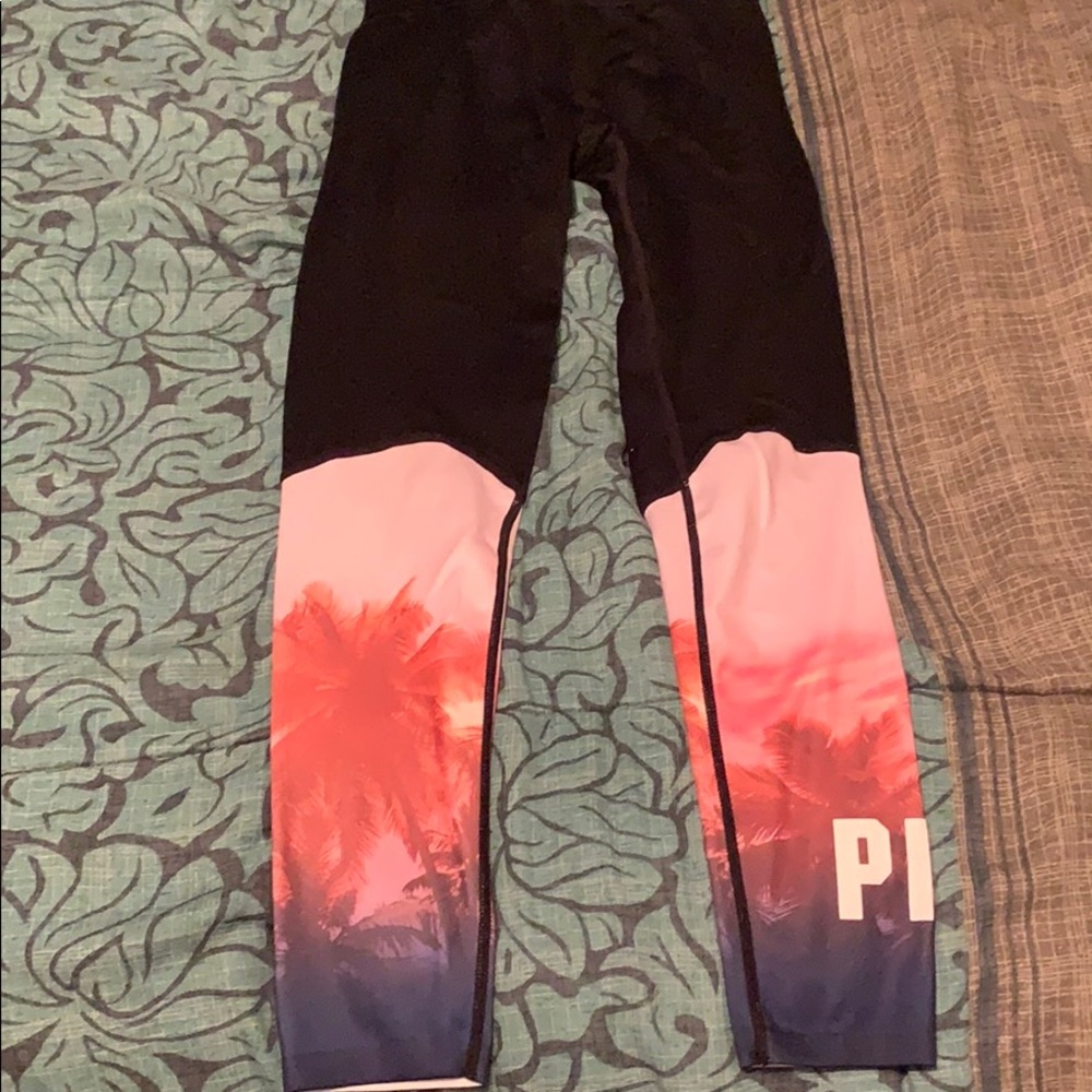 High waisted Victoria’s Secret yoga pants